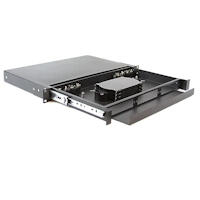 1U Sliding Tray Fiber Raackmount Enclosure LGX Compatible