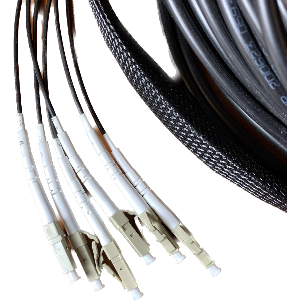 6F SM Armored Indoor Outdoor Plenum Fiber Patch Cords LC to LC 30M to 300M in Stock Ready to Ship